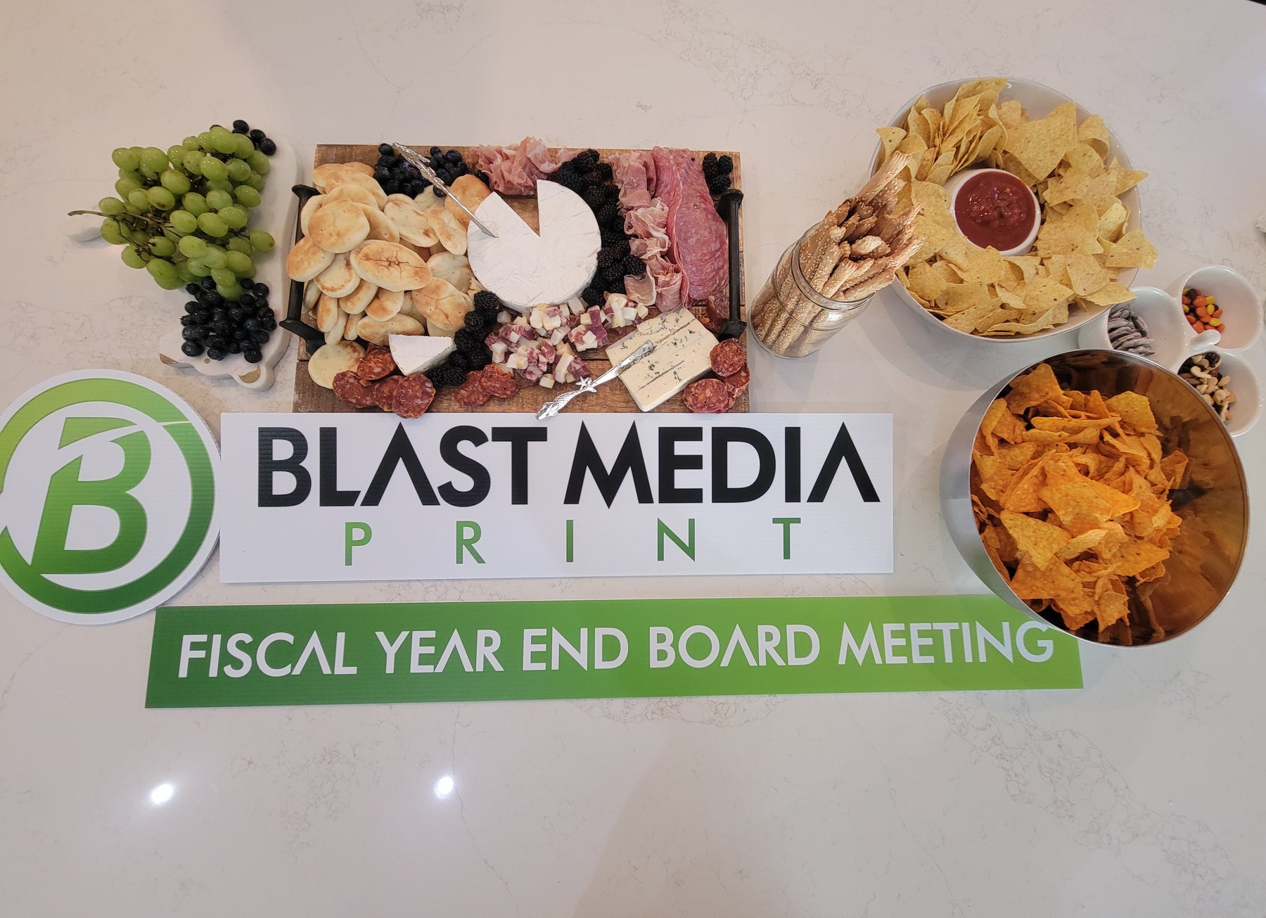 Blast Media Print - Fiscal Year End Board Meeting