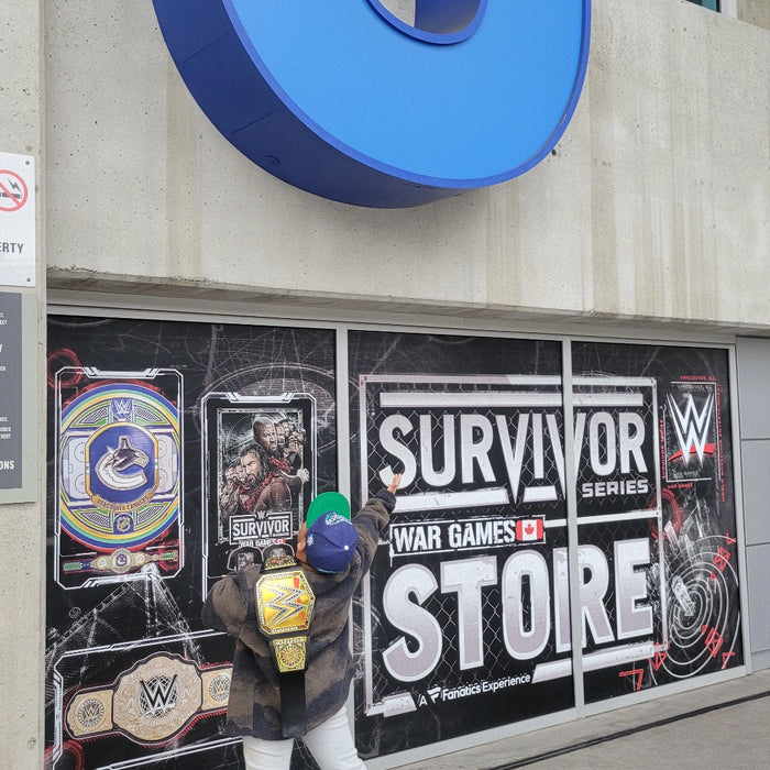 WWE Survivor Series - War Games Official Pop Up Store at BC Place